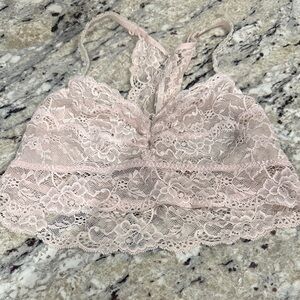 Lace bralette size large